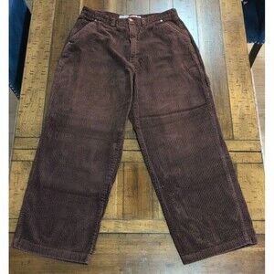 Southpole Baggy Fit Wide Legged Carpenter Style Corduroy Pants Size 36 Y2K